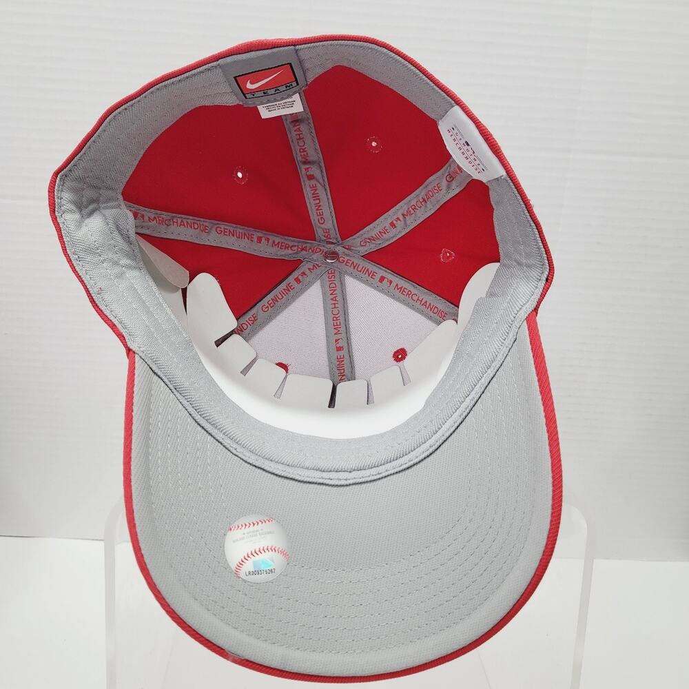 MLB 2010 All Star Game Hat Fitted One Size Nike Swoosh Flex Red White Blue Cap - Picture 7 of 11